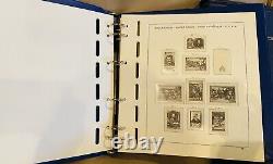 Russie Union Soviétique 1857-1959 Schaubek Hingeless 6 Ring Stamp Collection 3 Album
