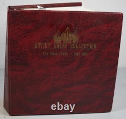 Russie Union soviétique années 1910-1990 Collection de plus de 1000 timbres dans un album de timbres