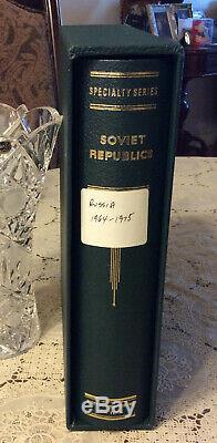 Russie / Urss Collection Scott Album 1964-1975, 1400 + Timbres Sur Hinges, S / S Mnh