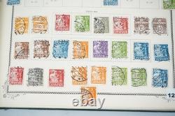 SCANDINAVIE 1870-1970 COLLECTION DE PLUS DE 1300 TIMBRES NEUFS ET USAGÉS DANS UN ALBUM SCOTT