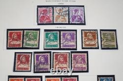 SUIISSE 1860-1970 COLLECTION DE PLUS DE 1 000 TIMBRES CONSERVÉS DANS UN ALBUM SCOTT