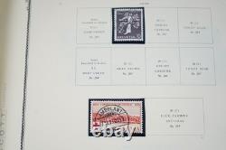 SUIISSE 1860-1970 COLLECTION DE PLUS DE 1 000 TIMBRES CONSERVÉS DANS UN ALBUM SCOTT