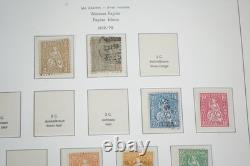 SUISSE 1850-1960 COLLECTION DE 875 TIMBRES NEUFS & USAGÉS DANS UN ALBUM LIGHTHOUSE