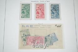 SUISSE 1850-1960 COLLECTION DE 875 TIMBRES NEUFS & USAGÉS DANS UN ALBUM LIGHTHOUSE