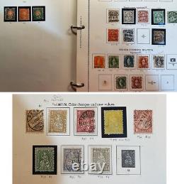 SUISSE Superbe collection de timbres anciens 1958 Album de spécialité Minkus 400+ timbres