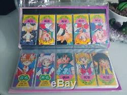 Sailor Moon Jolie Soldat Album 158 Timbres Japon Écriture Rare Doit Avoir Acheter Ce