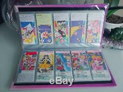 Sailor Moon Jolie Soldat Album 158 Timbres Japon Écriture Rare Doit Avoir Acheter Ce