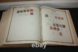 Scott Brown International 1901 1920 Stamp Album Collection Des Centaines De Timbres