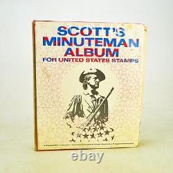 Scott's Minuteman Album Us Stamp Collection, Timbres Rares, 1899-1970