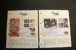 Signé Premier Jour Cover Collection 22 Westminster Autographied Editions In Album