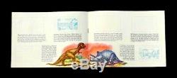 Sinclair Dinosaur Stamp Album Programme De Recherche 1959 Enseignants Kit Complet Échantillon