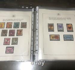 Singapour 1948-1990 Stamps Collection Complète Et Ms Utilisés / Menthe Imprimé Feuilles Album