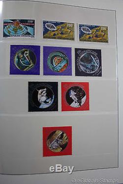 Space Africa 14 Albums Mnh Stamp Collection Topique 2 Box Dealer Imperforated