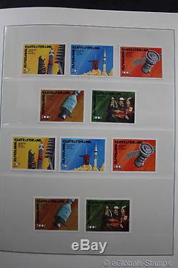 Space Africa 14 Albums Mnh Stamp Collection Topique 2 Box Dealer Imperforated