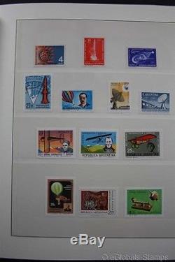 Space Americas + Oceania Taaf Mnh Stamp Collection 9 Albums 2 Box USA Sheets