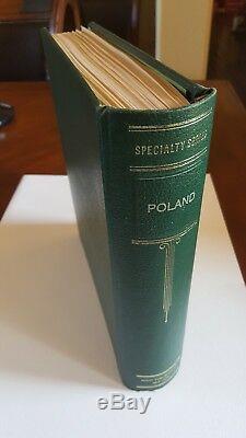 Spécialité Pologne Scott Stamp Collection Album Rare Dans Cet État