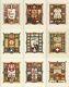 Stamp Album Tittle Pages Collection Arthur Szyk Usa Urss Chine Pologne France Royaume-uni