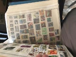 Stamp Collection 6 Minkus Master Global Albums Des Milliers De Timbres