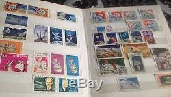 Stamp Collection Album De Timbres Espace Lune Apollo Spacecraft En Vrac X 268 Espace