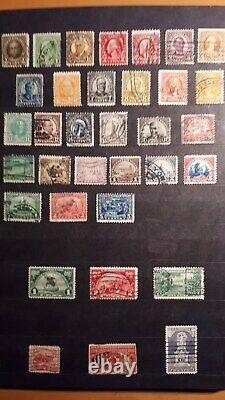 Stamp Collection Album Us En Stockboock Propre De 1850 À 1954 High Cv$