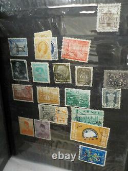 Stamp Collection Job Lot Of Stamps 20 Albums Plus De 1000 Timbres Id8518