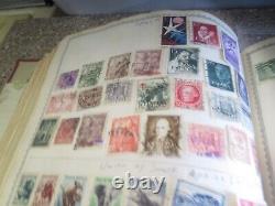 Stamp Collection Mondiale Stamp Album Circa 1958 Stamps Collectibles Vintage