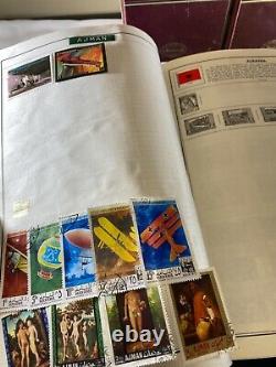 Stamp Vault A-z Collection En Massive 3 Volumes Citation Albums 10.000 Timbres