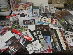 Stamps Mass Collection Packs De Présentation 1982-2012 Commem Defin + 3album Fv £ 1049