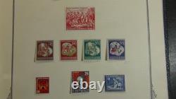 Stampsweis Collection de timbres d’Allemagne (RDA) dans un album Scott Specialty, env. 916 jusqu’aux années 70
