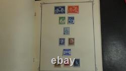 Stampsweis Collection de timbres d’Allemagne (RDA) dans un album Scott Specialty, env. 916 jusqu’aux années 70