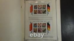 Stampsweis Collection de timbres d’Allemagne (RDA) dans un album Scott Specialty, env. 916 jusqu’aux années 70