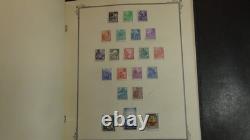 Stampsweis Collection de timbres d’Allemagne (RDA) dans un album Scott Specialty, env. 916 jusqu’aux années 70