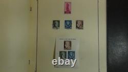Stampsweis Collection de timbres d’Allemagne (RDA) dans un album Scott Specialty, env. 916 jusqu’aux années 70