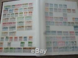 Suède 1855-1970s Stamp Collection Excellent Dans L'album Plus De 1400 Timbres Anciens