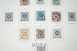 Suède 1858-1961 Collection de plus de 650 timbres neufs et oblitérés dans un album Lighthouse
