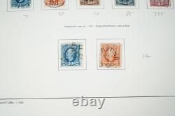 Suède 1858-1961 Collection de plus de 650 timbres neufs et oblitérés dans un album Lighthouse
