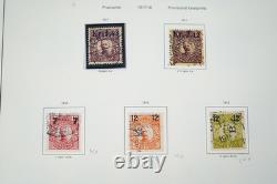Suède 1858-1961 Collection de plus de 650 timbres neufs et oblitérés dans un album Lighthouse