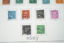 Suède 1858-1961 Collection de plus de 650 timbres neufs et oblitérés dans un album Lighthouse