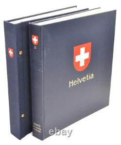 Suisse, Bureaux et Collection ONU 1854-1992 en 2 grands albums DAVO