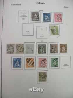 Suisse Early Power Stamp Collection Album Ka-be