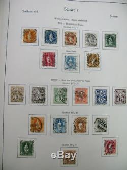 Suisse Early Power Stamp Collection Album Ka-be