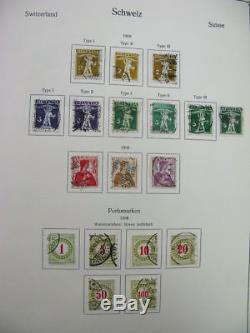 Suisse Early Power Stamp Collection Album Ka-be