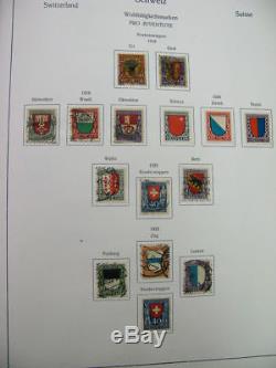 Suisse Early Power Stamp Collection Album Ka-be