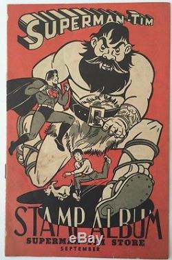 Superman -tim 9/1948 Tirage De L'album De Timbres