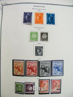 Surinam Collection De Timbres Début Loaded Scott Album