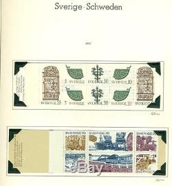 Sweden Collection 1858-1980, 2 Albums Phare De Volume Mint & Used Scott $ 4064