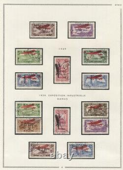Syrie Air Post 1920-45 Collection De Poste Aérien Utilisée Sur Les Pages Du Moc Album Pratiquement Com