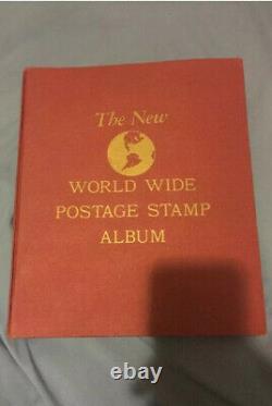 The New World Wide Postage Stamp Album 1900s Great Condition