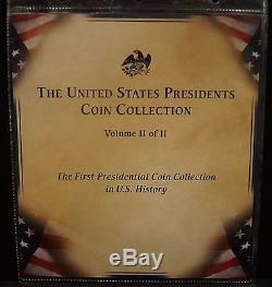 The United States Presidents Coin Collection Volume 2 Album-pcs Timbres Et Monnaies