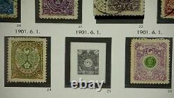 Timbre De Corée Grande Collection Page D'album 1884-1946